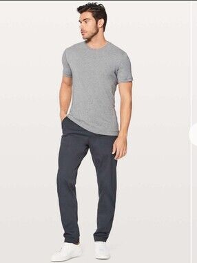 Lululemon 5 Year Basic Tee - Heathered Core Medium Grey
